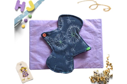 Buy  7 inch Cloth Pad Midnight Dandelion now using this page